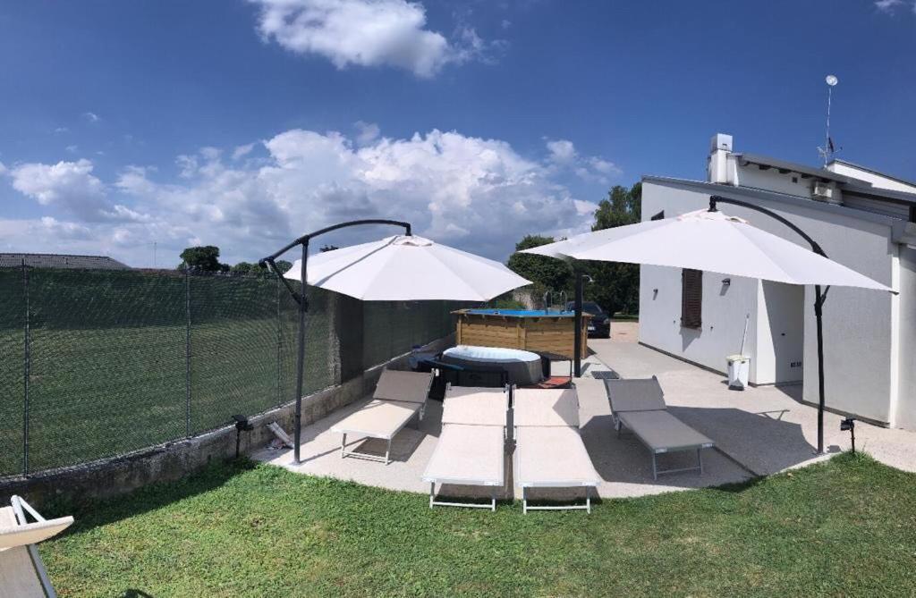 Nifty Intera Villa Con Piscina Relax, Idromassaggio E Sauna Muscletto Exterior photo
