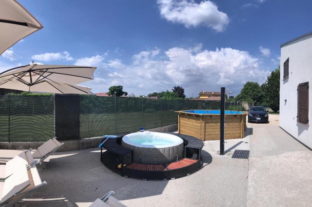 Nifty Intera Villa Con Piscina Relax, Idromassaggio E Sauna Muscletto Exterior photo
