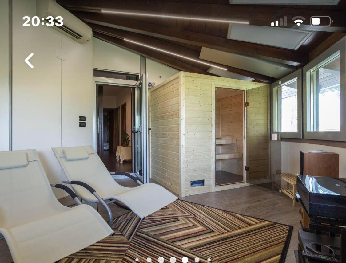Nifty Intera Villa Con Piscina Relax, Idromassaggio E Sauna Muscletto Exterior photo